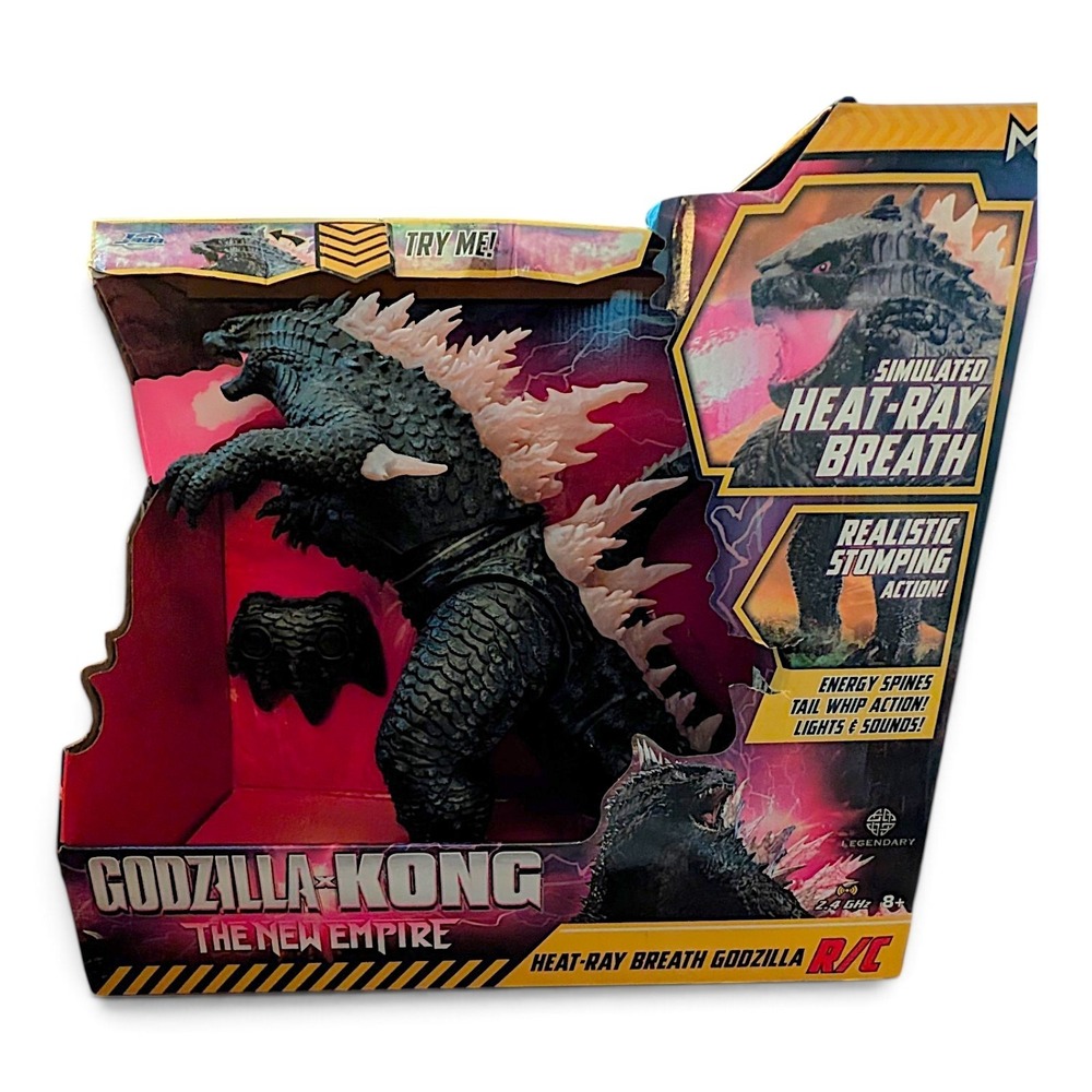 Godzilla x Kong The New Empire Huge 14" Heat-Ray Breath RC R/C Remote *NEW* READ